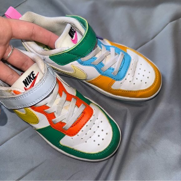 Nike Court Borough Low Recraft Sneaker - Kids' Size 11.5 - Picture 5 of 8